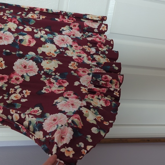 Agnes & Dora Casual Dress Ruffle Hem T-Shirt Dress Size S - Picture 9 of 9